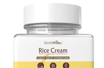 Rice Face Cream with Shea Butter and Vitamin E Light Daily Hydration Skin Care Cream, Daily Glow Light Moisturizing Cream – 50 g (Pack 1)