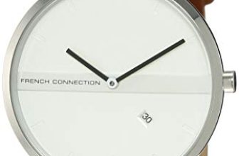 French Connection Dress Analog Silver Dial Men’s Watch-FCM0001B