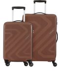 Kamiliant by American Tourister KAM KIZA SP2PCSET(55/68)-CLOVE Cabin & Check-in Set 4 Wheels – 26 inches