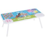 Amazon Brand – Jam & Honey Barbie Foldable Ludo Table for Kids | with Dice & Pawns | Ergonomic Table Desk | Indoor Game & Study Use | Age 3+ | Multicolour