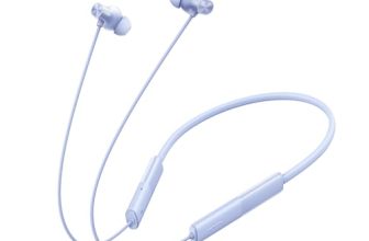 realme Buds Wireless 3 Neo in Ear Bluetooth Neckband with 13.4 Mm Dynamic Bass Boost Driver,Upto 32 Hours Playback,Fast Charge,Ai Enc,45Ms Low Latency,Ip55 Dust&Water Resistannt&Bluetooth V 5.4 Blue