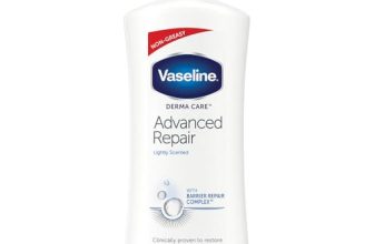 Vaseline Derma Care Advanced Repair Body Lotion|| For Sensitive|| Dry Skin|| Non Greasy|| Long Lasting Moisturisation|| 400 ml