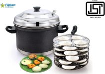 Flipkart SmartBuy Mahavir Induction & Standard Idli Maker (6 Plates , 24 Idlis ) Induction & Standard Idli Maker(6 Plates , 24 Idlis )
