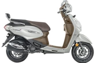 Hero MotoCorp Pleasure+ 110 VX Drum Brake OBD2B MAT VERNIER GREY Booking for Ex-Showroom Price