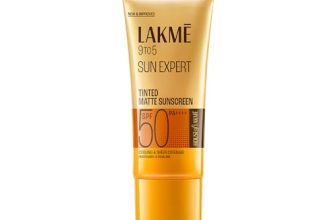 Lakme Sun Expert Tinted Sunscreen SPF 50 PA +++ | Broad spectrum UVA/B protection | Blue light protection | No White Cast | for all dry, oily, normal skin| Matte Finish | 100 g