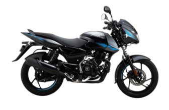 Bajaj Pulsar 125 Neon Disc Motorcycle/Motorbike – Ebony Black With Blue Decals – Ex-Showroom