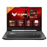 ASUS TUF A15, AMD Ryzen 7 170, RTX 3050-4GB, 16GB RAM (Upgradeable), 512GB SSD, FHD, 15.6″(39.6 cm),Windows 11 Home,Graphite Black, 2.3 Kg, FA506NCQ-HN006W, Gaming Laptop