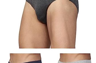 Levi’s Men 100 CA STYLE 11 COMFORT BRIEF LT. GREY MELANGE,DK. GREY MELANGE,N.MELANGE P3 Size- L