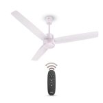 Havells EPIC BLDC Ceiling Fan 1200mm, 380 RPM, Savings upto 65%, Reverse Rotation, 4 Modes (Boost, Sleep, Breeze, Mop), Low Wattage 30W, Low Noise, Air Flow:225 CMM, 3 Year Warranty, Blush Ivory
