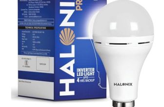 Halonix 14W Emergency Bulb | Rechargeable For Power Cuts Backup : 4Hrs Cool Day Light Pack Of 1 Light, B22D, Led