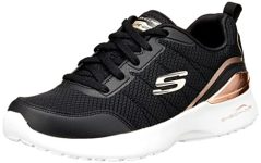 Skechers-Skech-AIR Dynamight-Women’s Casual Shoes-149660-BKRG-BLACK/ROSE Gold UK2