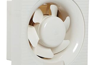 Havells Ventil Air DX 150mm Exhaust Fan | Strong Air Suction, Rust Proof Body and Dust Protection Shutters |Suitable for Bathroom, Kitchen, and Office| Warranty: 2 Years | (Pack of 1, Off White)