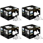 Philips 4W LED Downlighter for Ceiling | Ceiling Secure Ceiling Light for Home & Hall | Cool Day Light, Pack of 4