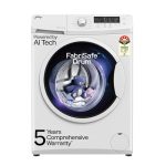 Godrej 6.5 Kg 5 Star AI Tech Fully-Automatic Front Load Washing Machine (WFEON CRS 6510 5.0 FKEDM GLWH, Glacial White)