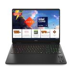HP Omen, Intel Core Ultra 7 255H, 8GB RTX 5050, 24GB DDR5(Upgradeable) 1TB SSD, 2K, 165Hz, 3ms Response time, IPS, 16”/40.6cm, Win11, M365*Office24, Shadow Black, 2.43kg, am0240tx, RGB Gaming Laptop