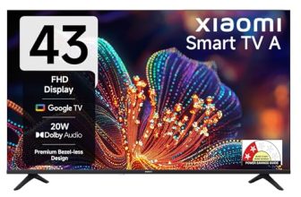 Xiaomi 108 cm (43 inch) A Full HD Smart Google LED TV L43MB-AFIN