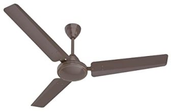 Havells 1200mm Samraat Energy Saving Ceiling Fan With 1 Star Rating (Smoke Brown, Pack of 1)