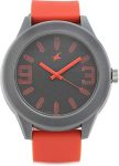 Fastrack Quartz Analog Grey Dial Red Plastic Strap Unisex Watch – NT38003PP08W