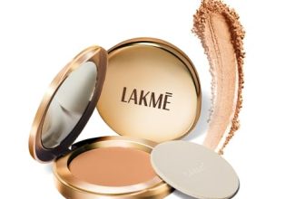 Lakme 9 to 5 Flawless Matte Complexion Compact Powder|| Almond|| Absorbs Oil|| Conceals & Gives Radiant Skin – All Day Matte Finish Face Makeup|| 8 g