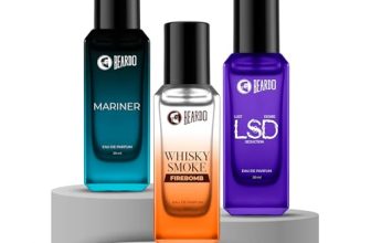 Beardo FUSION Trio Perfume Set – LSD,Mariner & Whisky Smoke Firebomb Perfume for Men (20ml x 3) | Long Lasting Fragrance | Long Lasting Perfume for Men | Gift for Men | Gift for Friend