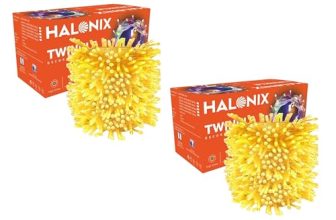 Halonix Twinkle 10M Yellow 46 LED Decorative String Light | Diwali Light | Fairy Light | Festival Light | Curtain Light for Decoration | ladiya for Diwali, Christmas | Pack 2