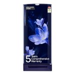 Godrej 185 L 4 Star Rating| 5 Years Comprehensive Warranty | Toughened Glass Shelves | 24 Day Farm Freshness| Jumbo Vegetable Tray | Single Door Refrigerator (RD 195DN TAI MN BL, Marine Blue)