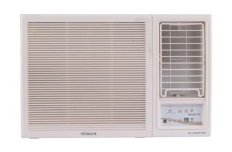 Hitachi 1.5 Ton 3 Star, New star rated, Window Inverter AC (Copper, Filter Clean Indicator, RAW318HIEO, White)