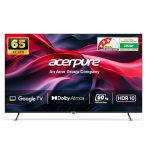 Acerpure 165 cm (65 inch) Swift Series UHD LED Smart Google TV, ‎240 Volts, AP65UG51ASFTD Model (Black)