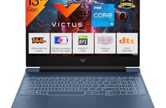 HP Smartchoice Victus, 13th Gen Intel Core i5-13420H, 4GB RTX 3050, 16GB DDR4(Upgradeable) 512GB SSD, 144Hz, 300nits, FHD, 15.6’’/39.6cm, Win11, Office24, Blue, 2.29kg, fa2190/fa2191tx Gaming Laptop
