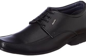 Bata Men’s Lace-up Formal Shoes – Black (10 UK) (8216417)