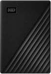 WD My Passport 1 TB External Hard Disk Drive (HDD) 5 GB/s, USB 2.0, USB 3.0 Cable, Compatible with Windows(Black)
