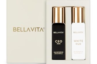 BELLAVITA CEO MAN and WHITE OUD Unisex | Long Lasting Perfume for Man & Woman | Eau De Parfum pack of 2x20ml each | Tonka, Agarwood & Orange | Woody, Spicy & Citrus Premium Fragrance
