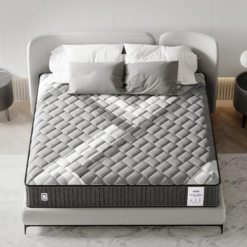Nilkamal SLEEP Plus Memory Foam 8 Inch King Size Mattress | Reversible Design | Orthopedic Support | Soft Cover | Breathable Knitted Fabric | Bed Mattress | 10 Years Warranty | (78 x 72 x 8)