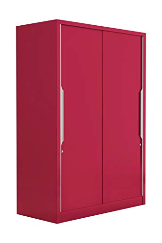 Nilkamal Massif 3 Door Wardrobe Without Mirror | Engineered Wood Almirah | with 8 Shelves & 1 Rod | 1 Year Warranty | Legno Oak