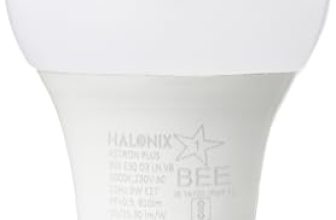 Halonix 9W LED Light Bulb | Yellow (3000K) |Pack of 4 |Energy Efficient| 4kv Surge Protection | E27 Screw type
