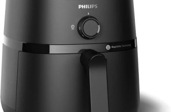 PHILIPS NA120/00 with uses up to 90% less fat, 1500W, with Rapid Air Technology Air Fryer(4.2 L)