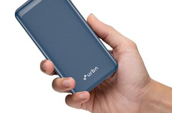 URBN Power Bank 20000mAh Fast Charging | 22.5W Super Fast Power Delivery (PD) Portable Charger | Triple Output | USB Type-C Input & Output | Pass Through Charging | (Blue)