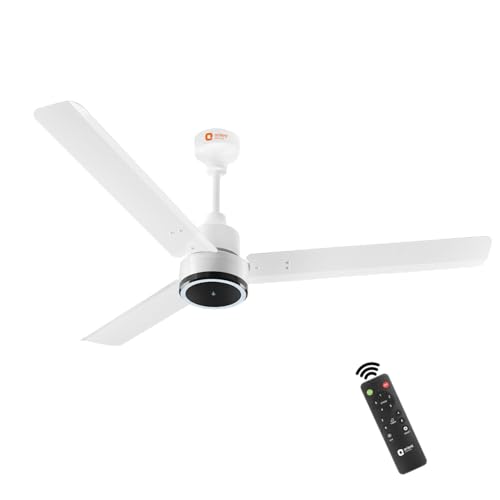 Orient Electric Apex-FX 1200mm Ceiling Fan for Home| BEE 1 Star Rated Energy Efficient Fan| Rust Resistant | Strong and Powerful Motor | 2 Years Warranty by Orient | White – Pack of 1