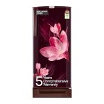 Godrej 185 L 5 Star 5 Years Comprehensive Warrant |Turbo Cooling Technology| Toughened Glass Shelves | Direct Cool Single Door Refrigerator (2026 Model, RD 195EN TAI MY WN, Mystic Wine)