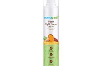 Mamaearth Ubtan Night Cream for glowing skin with Turmeric & Saffron for Skin Brightening – 50 g