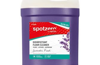 Spotzero by Milton Disinfectant Floor Cleaner, 5 Litres, Lavender | Surface Cleaner | Stain Removal