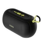 HAMMER Wave 10W Bluetooth Speaker Up to 8 Hours Playtime, TWS Function, Made in India, Built-in Mic, BTv5.4, USB Port, Type-C Interface Wireless Bluetooth Speaker with Hanging Loop (Black)