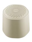 HAMMER Drop Go Portable Indoor Bluetooth Speaker | 5W RMS Output | Bluetooth 6.0 | Up to 32H Playtime | Twin Pairing | Made in India | Type-C Fast Charging | Built-in Mic | TF Card, USB Support- Beige