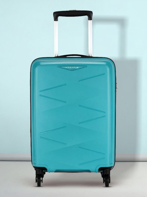 Kamiliant by American Tourister Combination Lock-Triprism Cabin Suitcase 4 Wheels – 22 inch