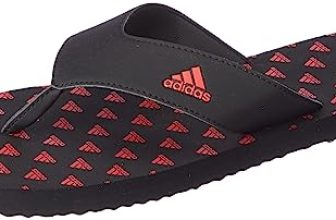 adidas Men Synthetic & Textile ADI HAUTE M Swim Slide BROWN/MAGBEI UK-9