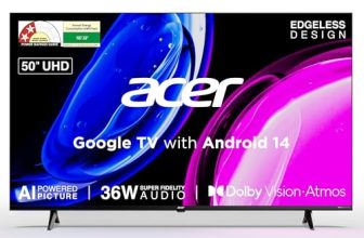 Acer 127 cm (50 inches) Ultra I Series 4K Ultra HD Smart LED Google TV AR50UDGGU2875BD