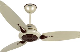 USHA RHO with 2 Year Warranty 1200 mm Ceiling Fan(5 Star | Silk Grey | Pack of 1)