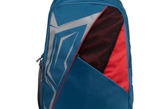 F Gear Prowler 32L Backpack | 2 Compartments & 2 Pockets | Durable Lightweight Water-Resistant Backpack for Men & Women | Fits Upto 18 Inch Laptop | Perfect for School, Office & Travel (Aqua Blue)