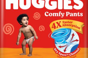 Huggies Comfy Baby Diaper Pants, Upto 50% Faster Absorption – XL(56 Pieces)