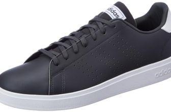 adidas Men Synthetic Advantage 3.0, Tennis Shoes, GRESIX/FTWWHT/FTWWHT, UK-7